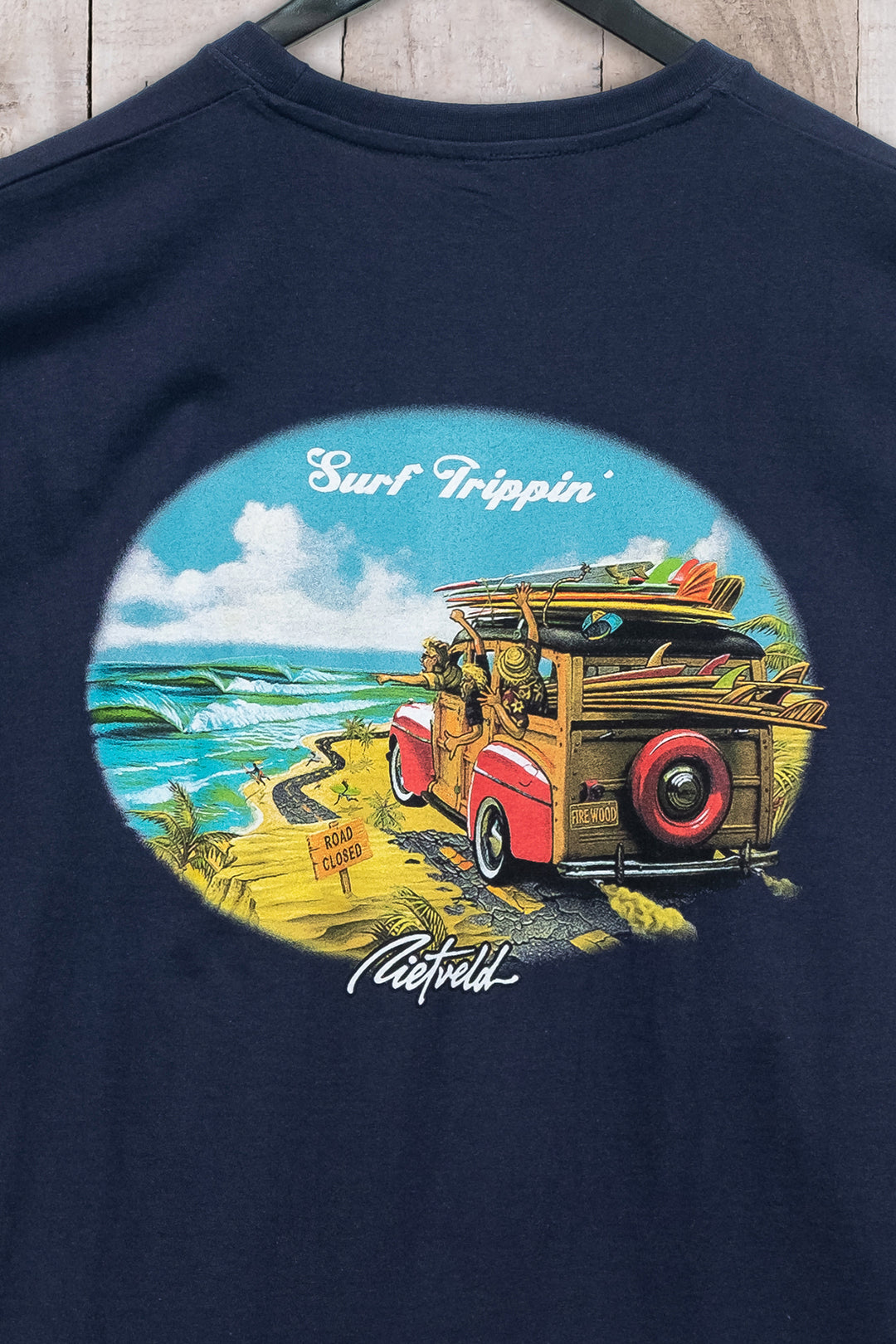 Surf Trippin Short Sleeve Tee French Navy